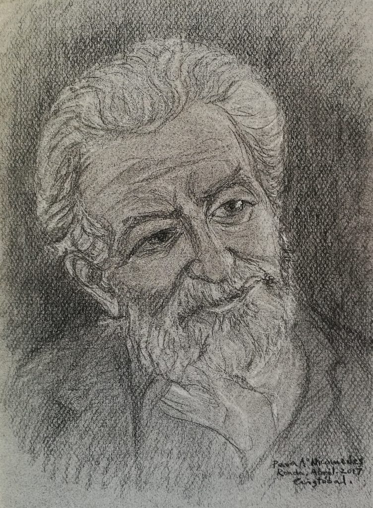 Dibujo de Cristóbal Aguilar