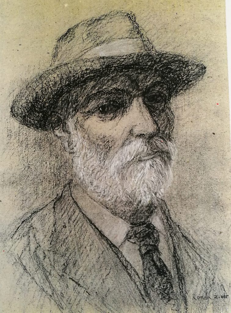 Dibujo de Cristóbal Aguilar